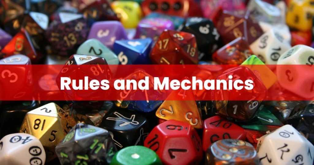 Rules and Mechanics in RPG