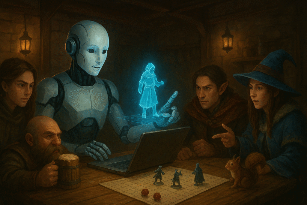 AI Dungeon Masters: Revolutionizing D&D Storytelling or Losing the Magic?